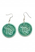 Virgo Ceramic Earrings